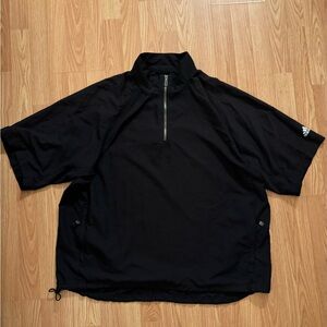 Vintage Black Quarter Zip Shirt